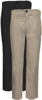 Flat Front Stretch Twill Pant – Boys Regular Fit